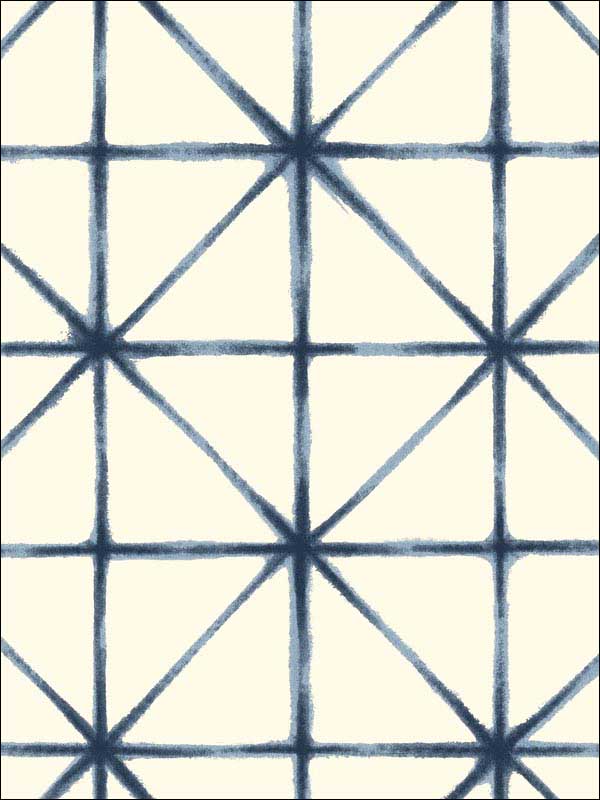Modern Abstract Peel and Stick fabric in blue color - pattern number RMK10844WP - by York in the Peel and Stick Wallpaper by York collection