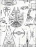 Star Wars Blueprint Peel and Stick fabric in black and white color - pattern number RMK11036WP - by York in the Peel and Stick Wallpaper by York collection