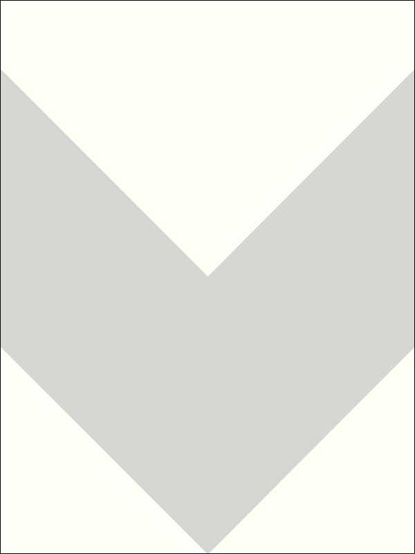 Large Chevron Peel and Stick wallpaper in grey color - pattern number RMK9075WP - by York in the Peel and Stick Wallpaper by York collection