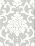 Damask Peel and Stick fabric in grey color - pattern number RMK9112WP - by York in the Peel and Stick Wallpaper by York collection