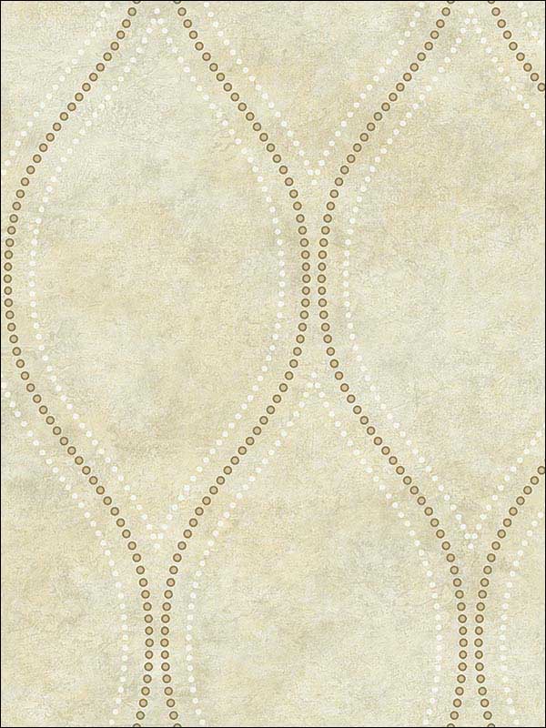 Eira Marble Ogee fabric in beige color - pattern number 2765-BW40207 - by Kenneth James in the GeoTex collection