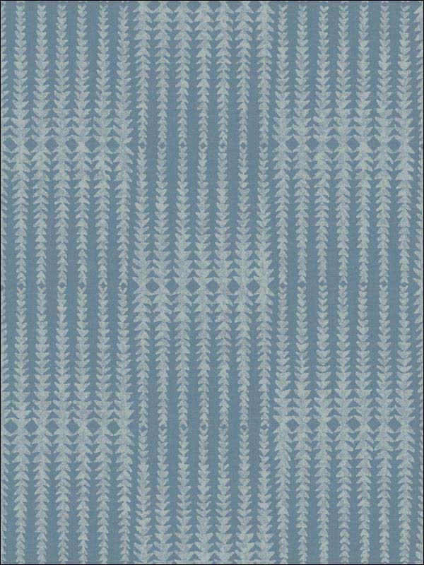 Vantage Point fabric in blue color - pattern number MK1133 - by Magnolia Home by Joanna Gaines in the Magnolia Home Artful Prints and Patterns collection