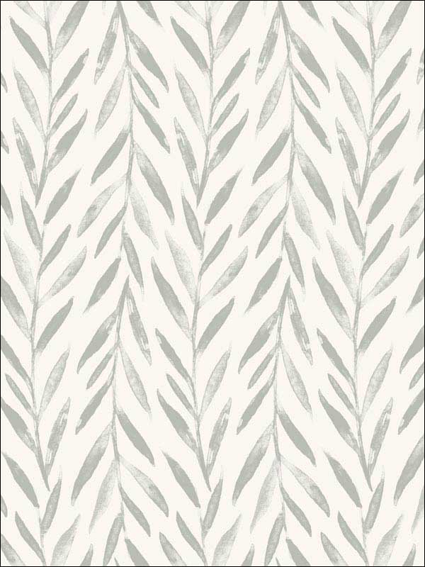 Willow fabric in grey color - pattern number MK1137 - by Magnolia Home by Joanna Gaines in the Magnolia Home Artful Prints and Patterns collection