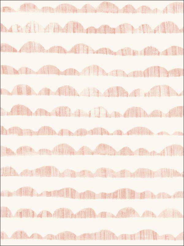 Hill and Horizon fabric in pink color - pattern number MK1145 - by Magnolia Home by Joanna Gaines in the Magnolia Home Artful Prints and Patterns collection