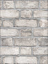 Farmhouse Brick fabric in taupe black dove clay color - pattern number FH37520 - by Patton Norwall in the Farmhouse Living collection