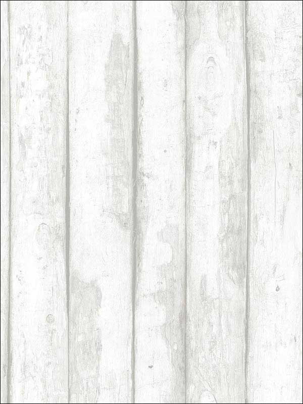 Log Cabin wallpaper in grey light grey dolphin grey color - pattern number FH37534 - by Patton Norwall in the Farmhouse Living collection