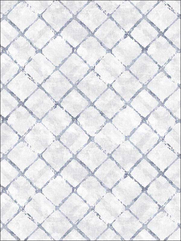 Chicken Wire fabric in grey blue navy dolphin blue color - pattern number FH37551 - by Patton Norwall in the Farmhouse Living collection