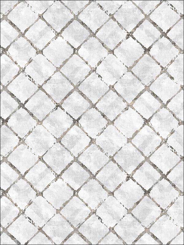 Chicken Wire fabric in grey black color - pattern number FH37552 - by Patton Norwall in the Farmhouse Living collection