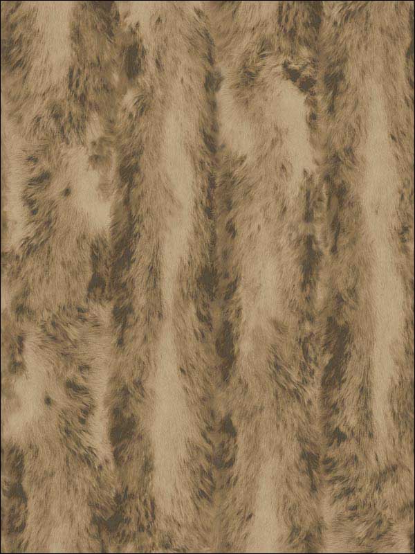 Chinchilla Fur fabric in brown color - pattern number G67949 - by Patton Norwall in the Organic Textures collection