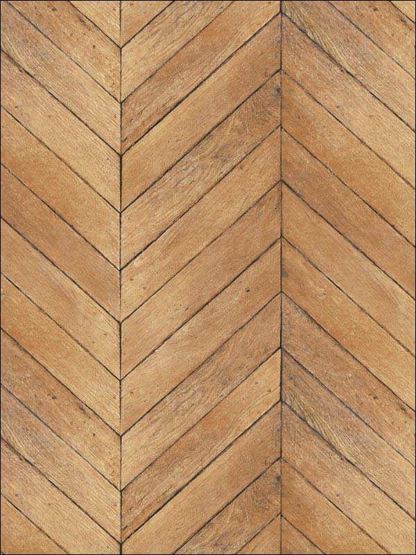 Chevron Wood fabric in warm brown color - pattern number G67998 - by Patton Norwall in the Organic Textures collection