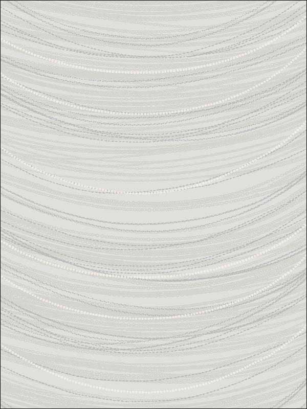 Beads fabric in cream silver and glitter color - pattern number 2010608 - by Seabrook in the Aura by Etten Gallerie collection