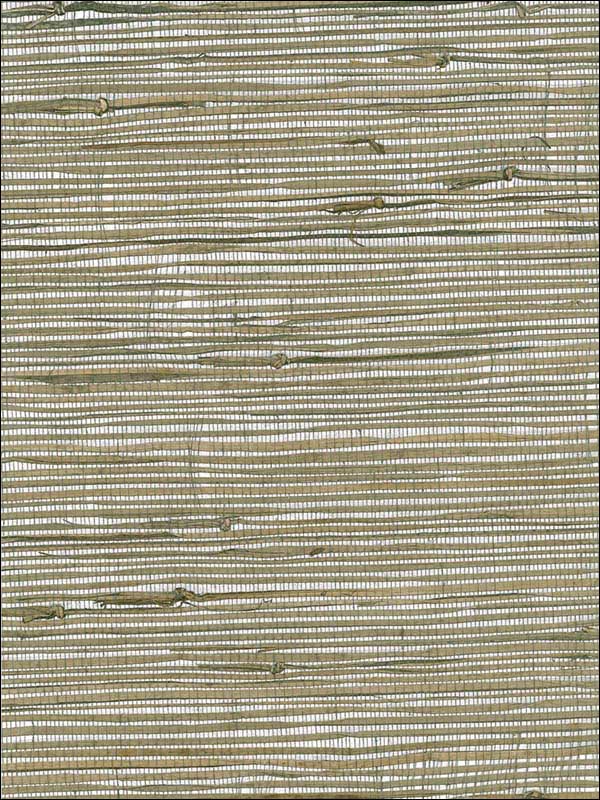 Triangle Grass fabric in gray metallic silver neutrals color - pattern number EL337X - by Seabrook in the Natural Resource Seabrook collection