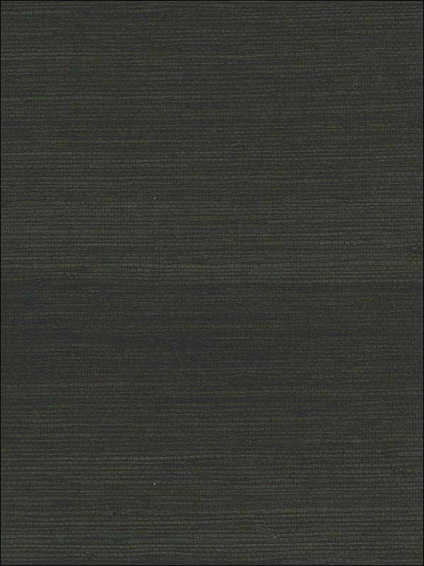 Jute fabric in black color - pattern number NR146X - by Seabrook in the Natural Resource Seabrook collection