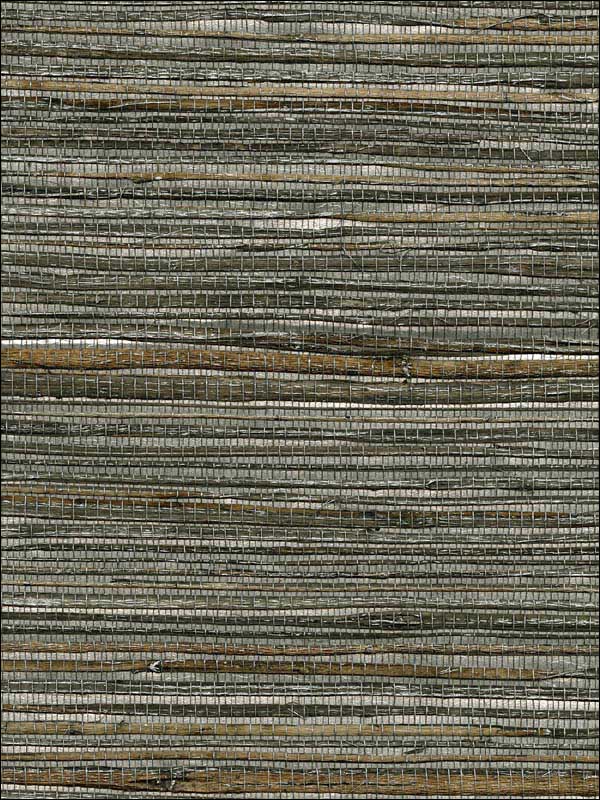 Fujian Grasscloth fabric in silver color - pattern number 2829-80007 - by A Street Prints in the Fibers collection