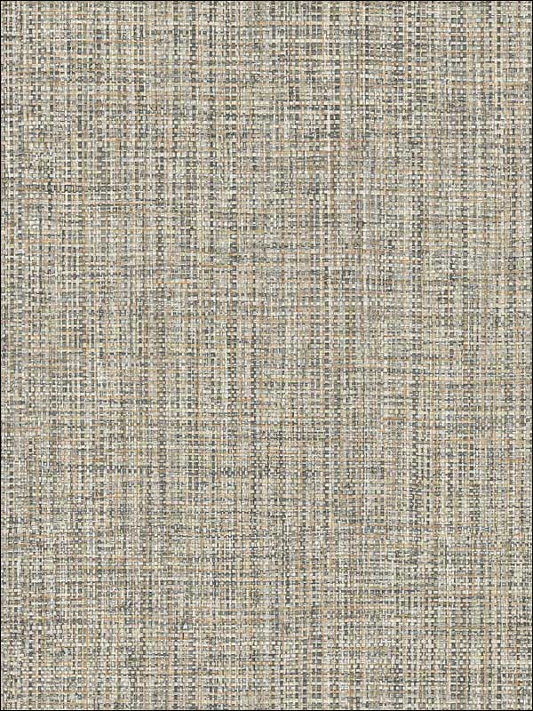 Rattan Woven fabric in coffee color - pattern number 2908-24941 - by A Street Prints in the Alchemy collection