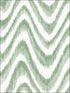 Bargello Faux Grasscloth Wave fabric in green color - pattern number 2901-25406 - by A Street Prints in the Perennial collection