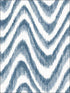Bargello Faux Grasscloth Wave fabric in blue color - pattern number 2901-25408 - by A Street Prints in the Perennial collection