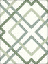 Saltire Emile Lattice fabric in green color - pattern number 2901-25437 - by A Street Prints in the Perennial collection
