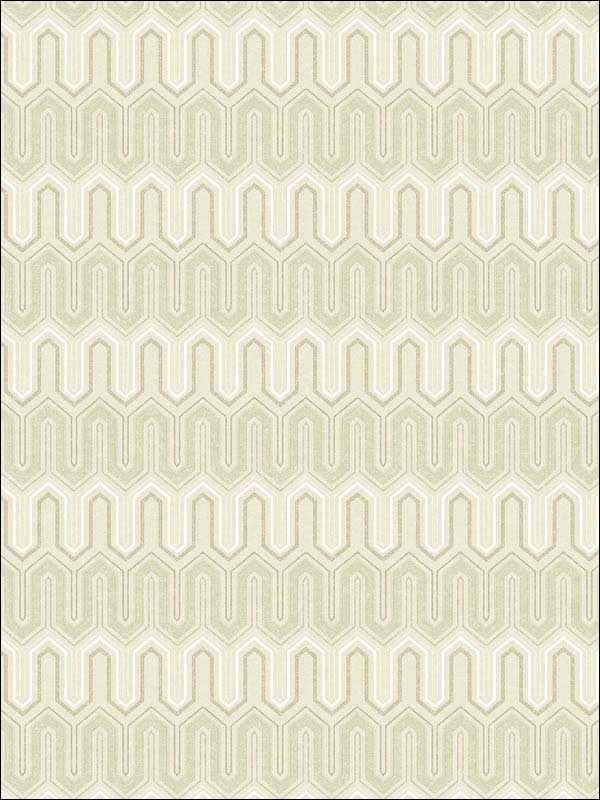 Zig Zag fabric in green celery color - pattern number GX37615 - by Patton Norwall in the Geometrix collection