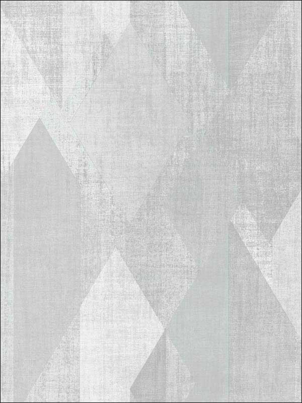Glass Shards wallpaper in green mint grey color - pattern number GX37638 - by Patton Norwall in the Geometrix collection