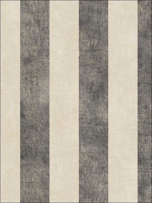 Stripe with Texture fabric in beige black linen ebony color - pattern number SD36157 - by Patton Norwall in the Simply Stripes 3 collection