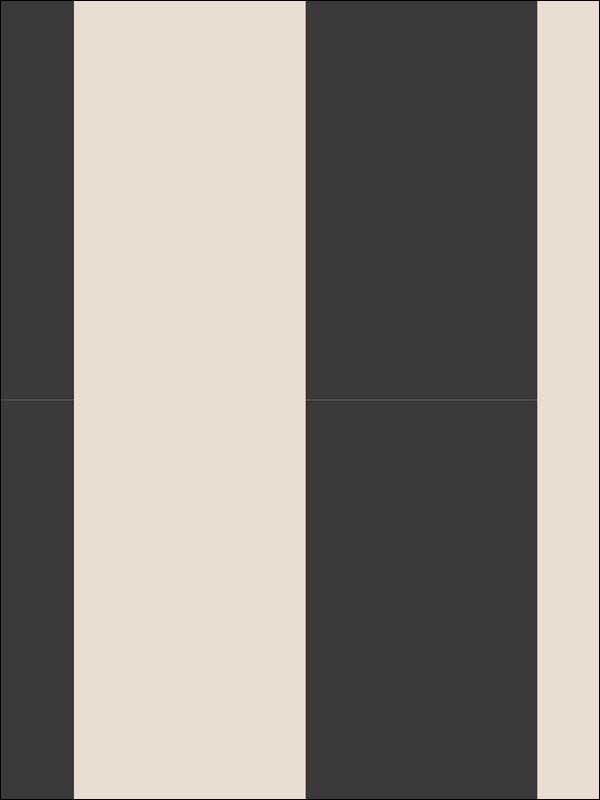 5.25 inch Stripe fabric in black taupe fawn suede brown color - pattern number SH34545 - by Patton Norwall in the Simply Stripes 3 collection