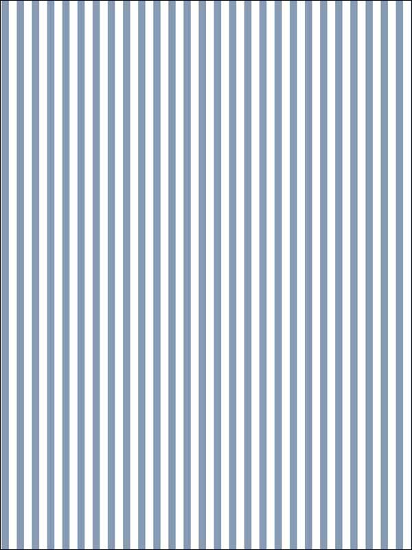 6mm Stripe fabric in blue denim color - pattern number ST36907 - by Patton Norwall in the Simply Stripes 3 collection