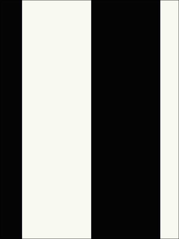5.25 inch Stripe wallpaper in pearl black ebony color - pattern number SY33937 - by Patton Norwall in the Simply Stripes 3 collection