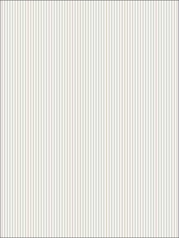 Baby Stripe fabric in light grey grey dove color - pattern number SY33952 - by Patton Norwall in the Simply Stripes 3 collection