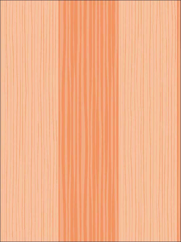 Stripes wallpaper in orange color - pattern number DA61813 - by Seabrook in the Day Dreamers collection