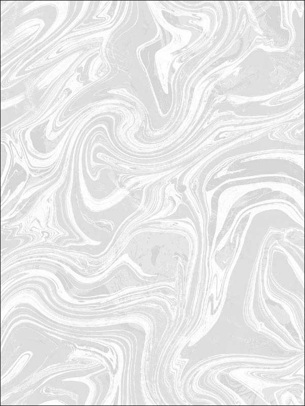 Oil and Water wallpaper in silver glitter and cream color - pattern number AW72020 - by Collins and Company in the Casa Blanca 2 collection