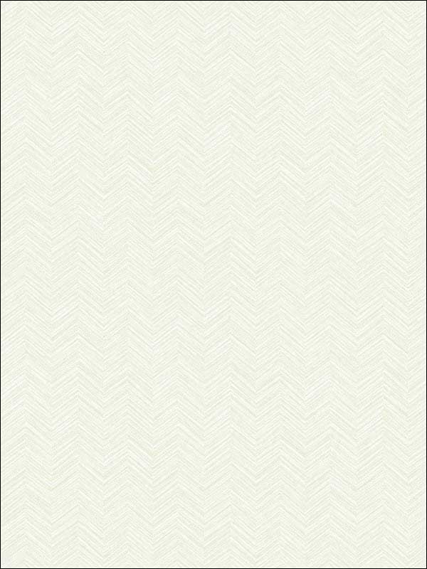 Mini Herringbone wallpaper in metallic champagne and off white color - pattern number AW74703 - by Collins and Company in the Casa Blanca 2 collection