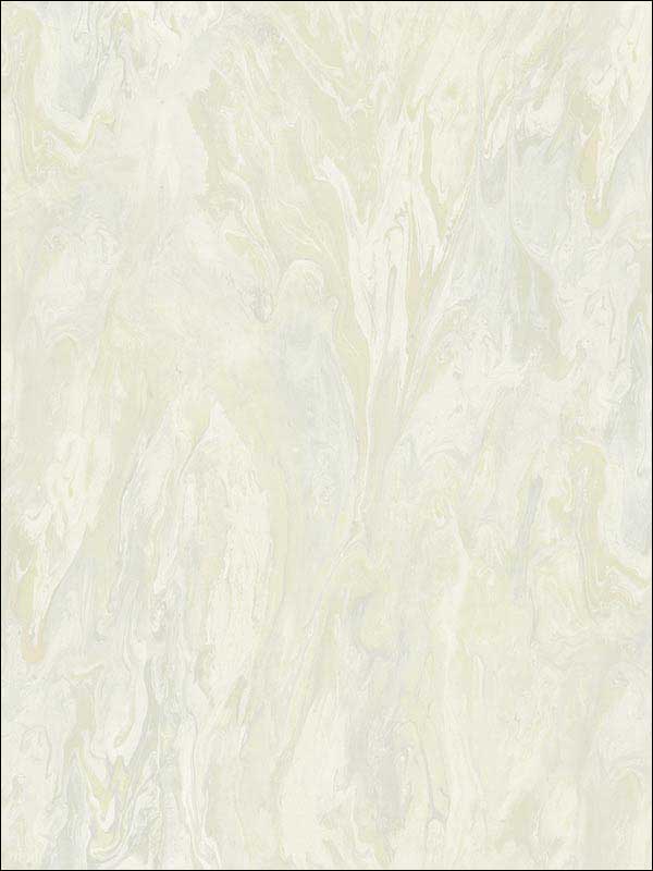 Marble Effect wallpaper in white cream color - pattern number RM61122 - by Casa Mia in the Diamond collection