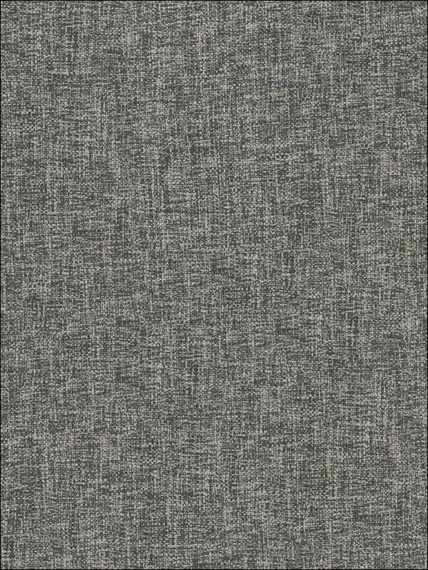 Linen fabric in soft black color - pattern number RM90200 - by Casa Mia in the Graphite collection