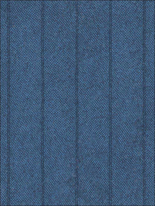 Skin Stripes fabric in blue color - pattern number RM91302 - by Casa Mia in the Graphite collection