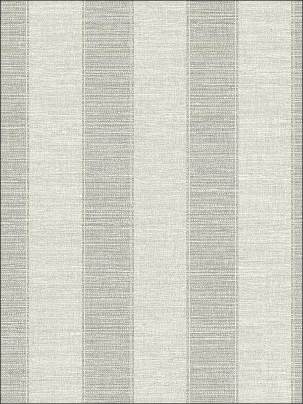 Textile Stripes wallpaper in soft grey grey color - pattern number RM81308 - by Casa Mia in the Quartz collection