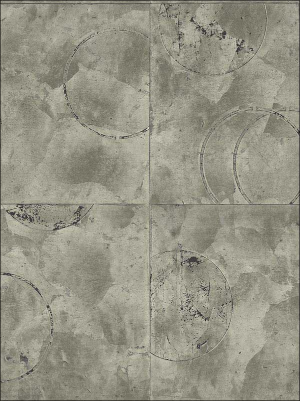 Marble Tiles fabric in grey color - pattern number RM40700 - by Casa Mia in the Titanium collection