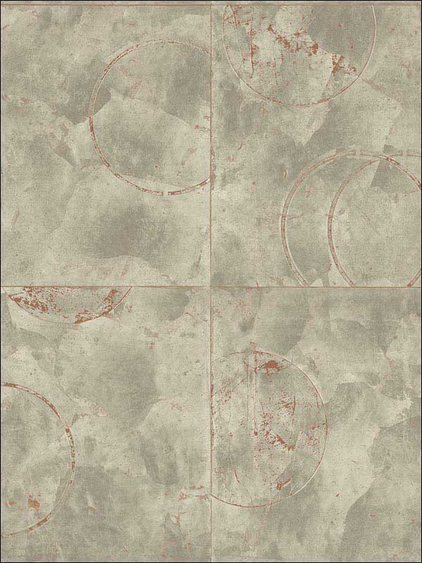 Marble Tiles fabric in soft grey color - pattern number RM40708 - by Casa Mia in the Titanium collection