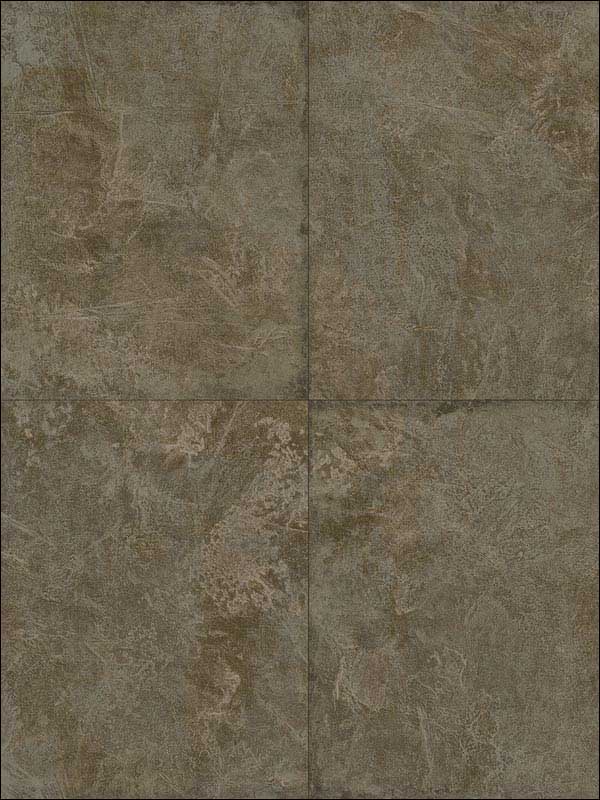 Marble Tiles fabric in brown color - pattern number RM41006 - by Casa Mia in the Titanium collection