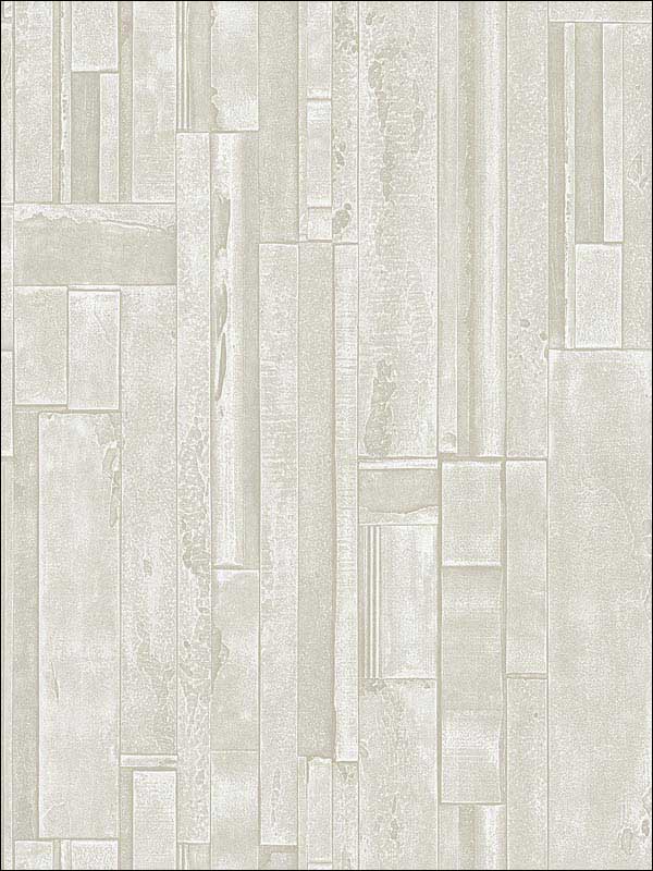 Stone Texture fabric in white silver color - pattern number RM41101 - by Casa Mia in the Titanium collection