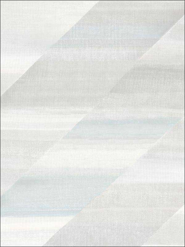 Rainbow Diagonals fabric in daydream gray and blue oasis color - pattern number RY30300 - by Seabrook in the Boho Rhapsody collection