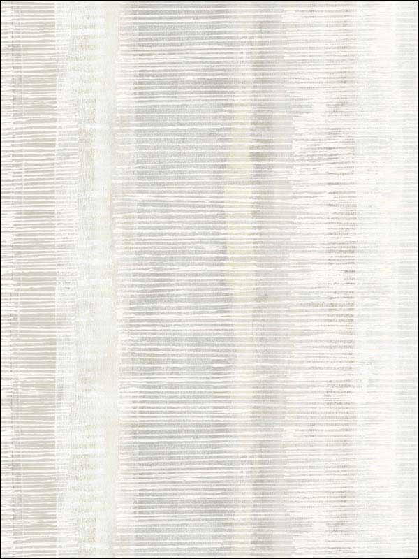Tikki Natural Ombre wallpaper in gray mist and ivory color - pattern number RY31000 - by Seabrook in the Boho Rhapsody collection