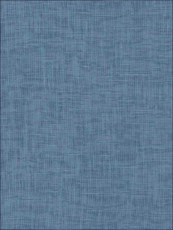 Indie Linen Embossed Vinyl fabric in hale blue color - pattern number RY31732 - by Seabrook in the Boho Rhapsody collection