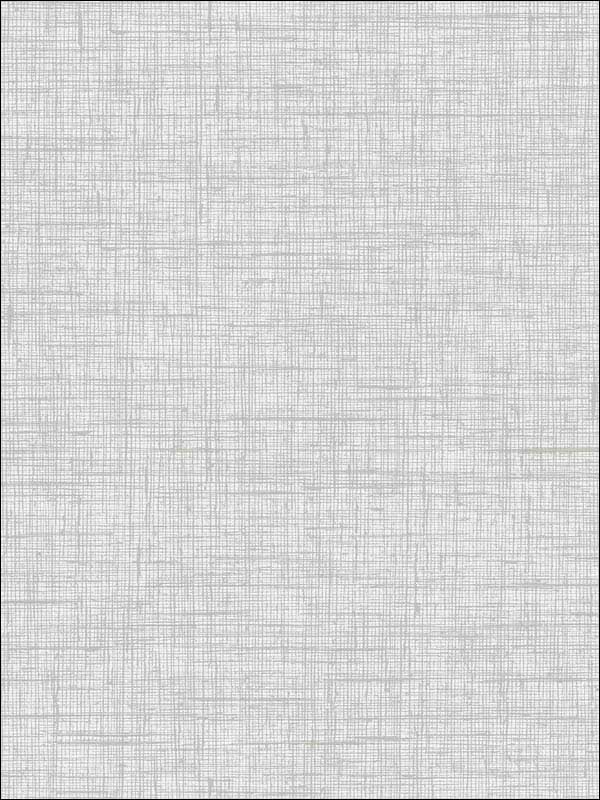 Bermuda Linen Stringcloth fabric in daydream gray and ivory color - pattern number RY32101 - by Seabrook in the Boho Rhapsody collection