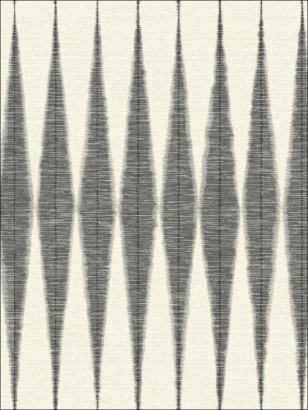 Magnolia Home Handloom Peel and Stick fabric in black color - pattern number PSW1004RL - by Magnolia Home by Joanna Gaines in the Magnolia Home Peel and Stick Wallpaper collection