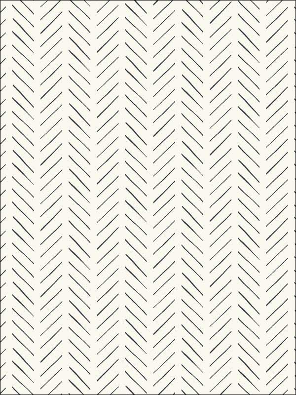 Magnolia Home Pick Up Sticks Peel and Stick fabric in black color - pattern number PSW1020RL - by Magnolia Home by Joanna Gaines in the Magnolia Home Peel and Stick Wallpaper collection