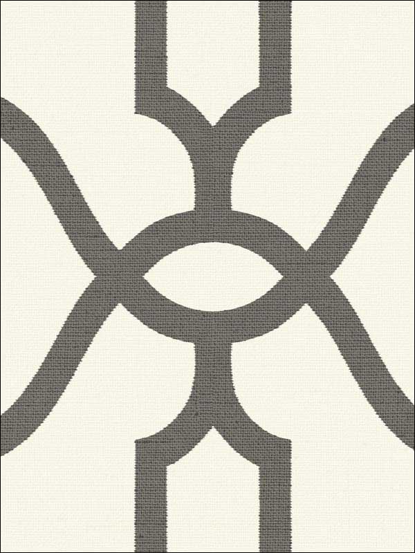 Magnolia Home Woven Trellis Peel and Stick wallpaper in grey color - pattern number PSW1159RL - by Magnolia Home by Joanna Gaines in the Magnolia Home Peel and Stick Wallpaper collection