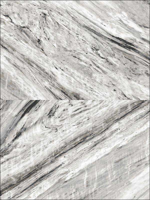 Carrara Horizontal Peel and Stick fabric in gray color - pattern number PSW1124RL - by York in the York Premium Peel and Stick Stonework Wallpaper collection