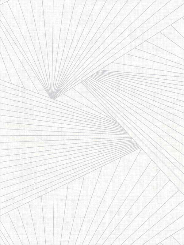 Berkeley Geometric Faux Linen fabric in white color - pattern number 2921-50408 - by Warner in the Warner Textures IX 2754 Mainstreet collection