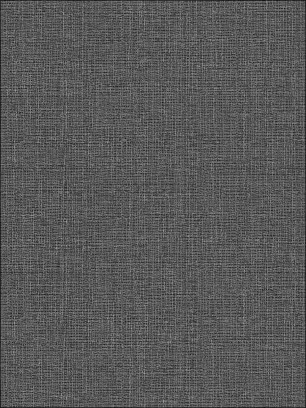 Claremont Faux Grasscloth fabric in charcoal color - pattern number 2921-50600 - by Warner in the Warner Textures IX 2754 Mainstreet collection